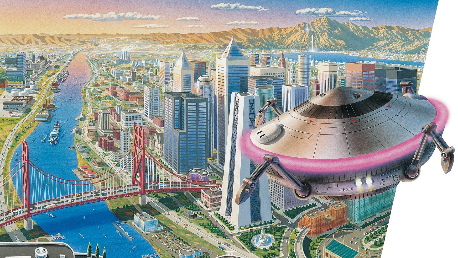 Portada de SimCity 2000