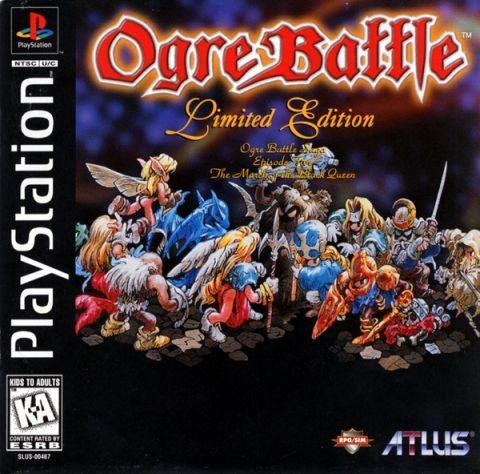 Portada de Ogre Battle: The March of the Black Queen