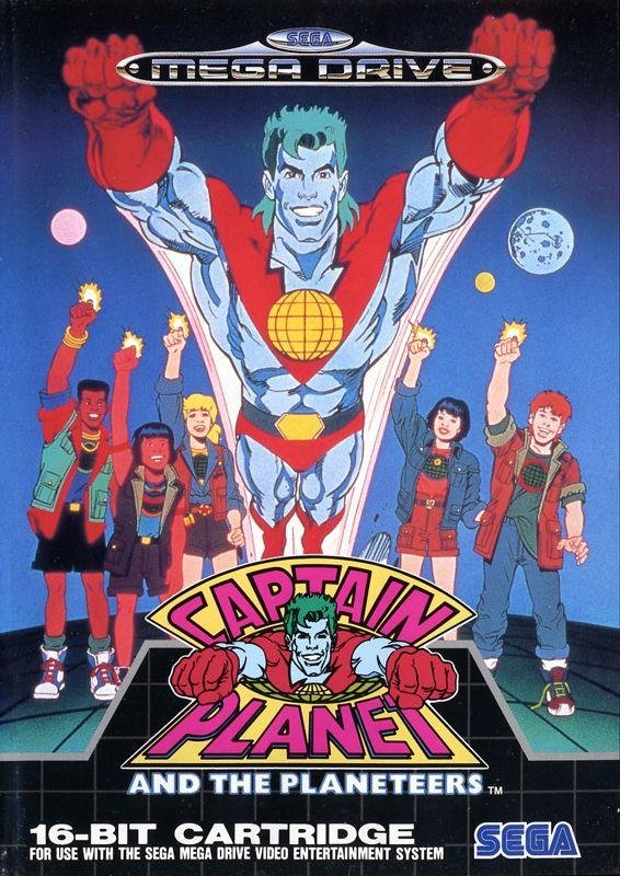 Portada de Captain Planet & The Planeteers
