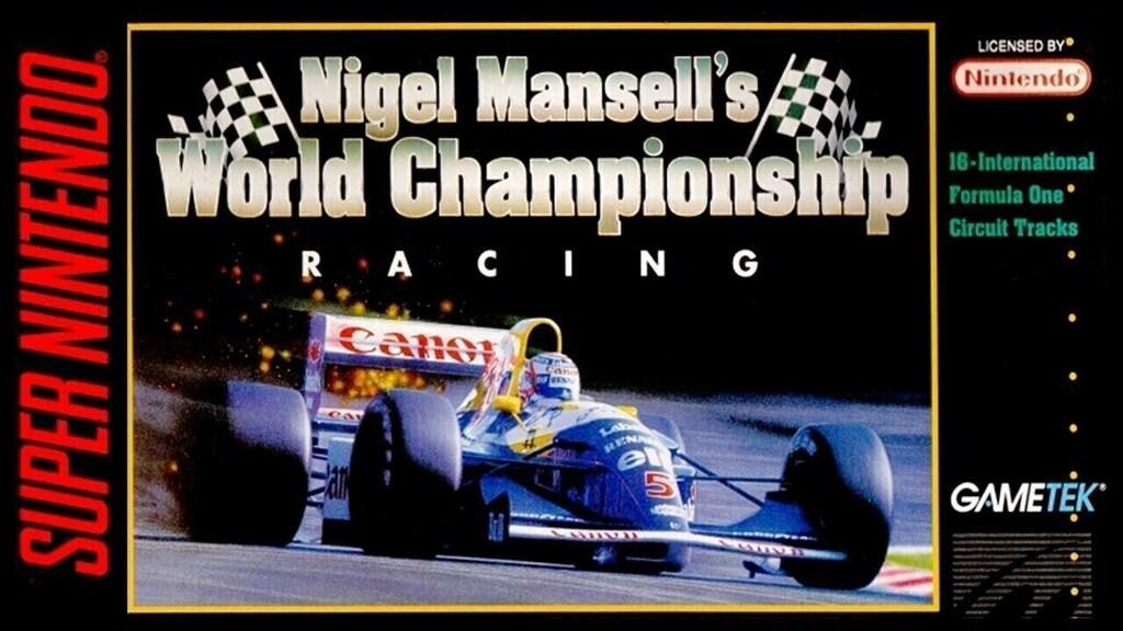 Portada de Nigel Mansell's World Championship Racing