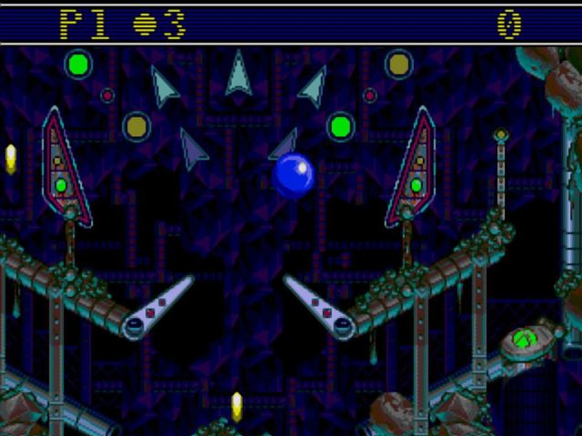 Portada de Sonic Spinball (1993)