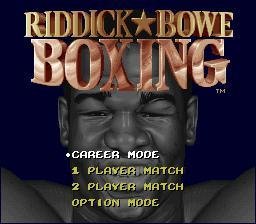 Portada de Riddick Bowe Boxing