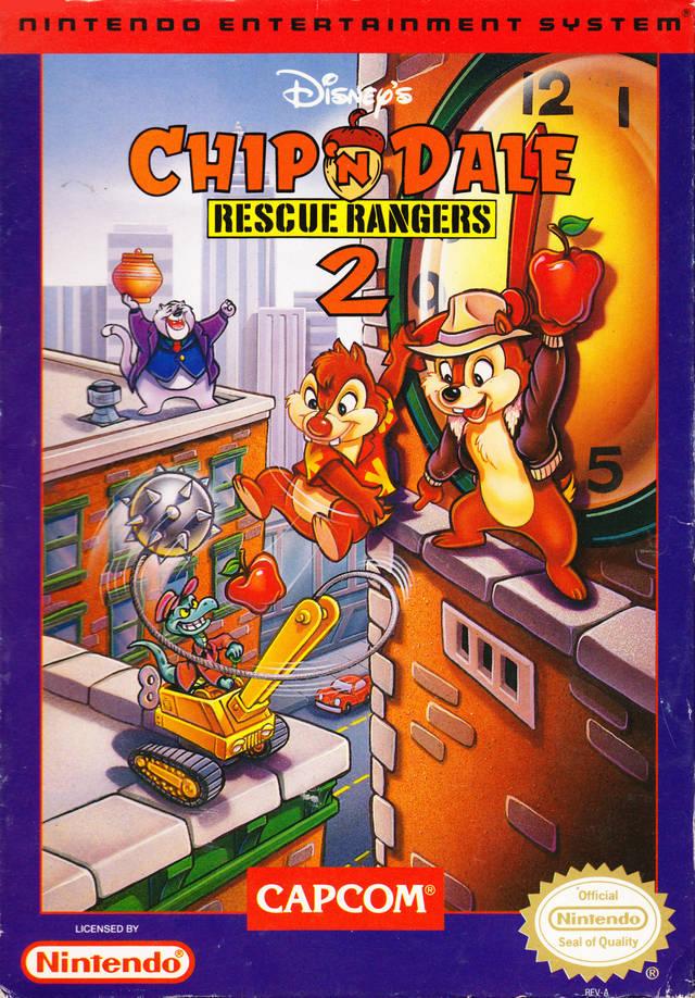 Portada de Chip 'n Dale Rescue Rangers 2