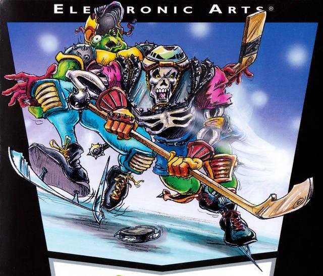 Portada de Mutant League Hockey