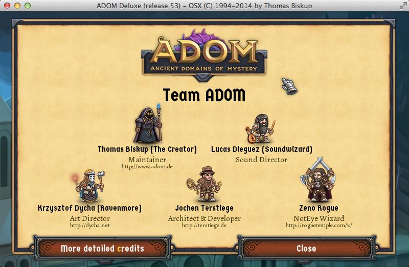 Portada de ADOM (Ancient Domains Of Mystery)