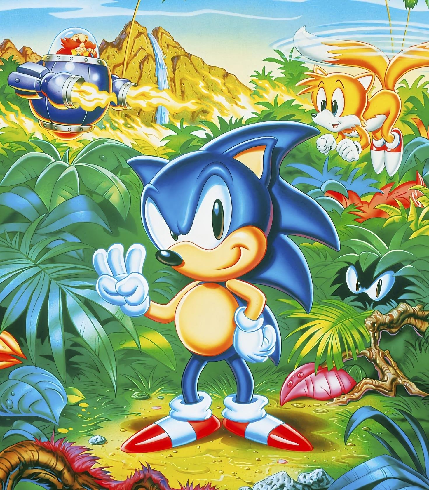 Portada de Sonic the Hedgehog 3 (1994)