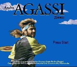 Portada de Andre Agassi Tennis