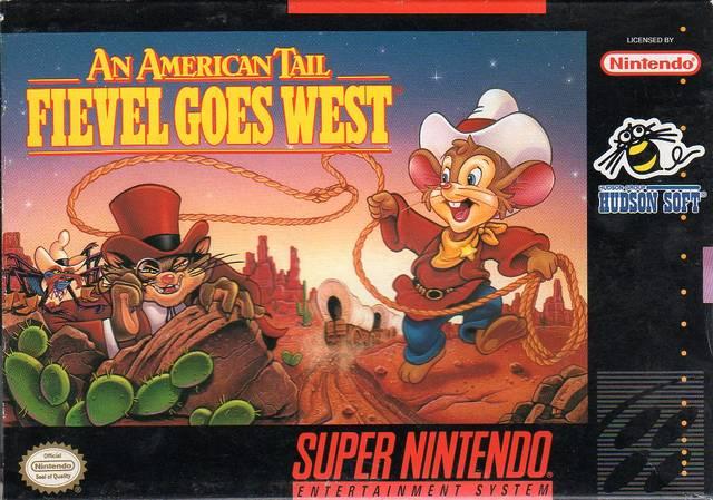 Portada de An American Tail: Fievel Goes West