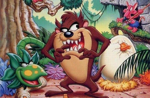 Portada de Taz-Mania (SNES)