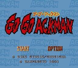 Portada de Go Go Ackman