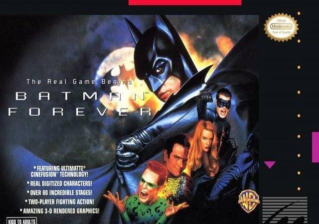 Portada de Batman Forever
