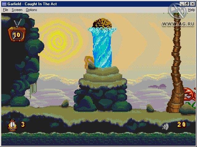 Portada de Garfield: Caught in the Act