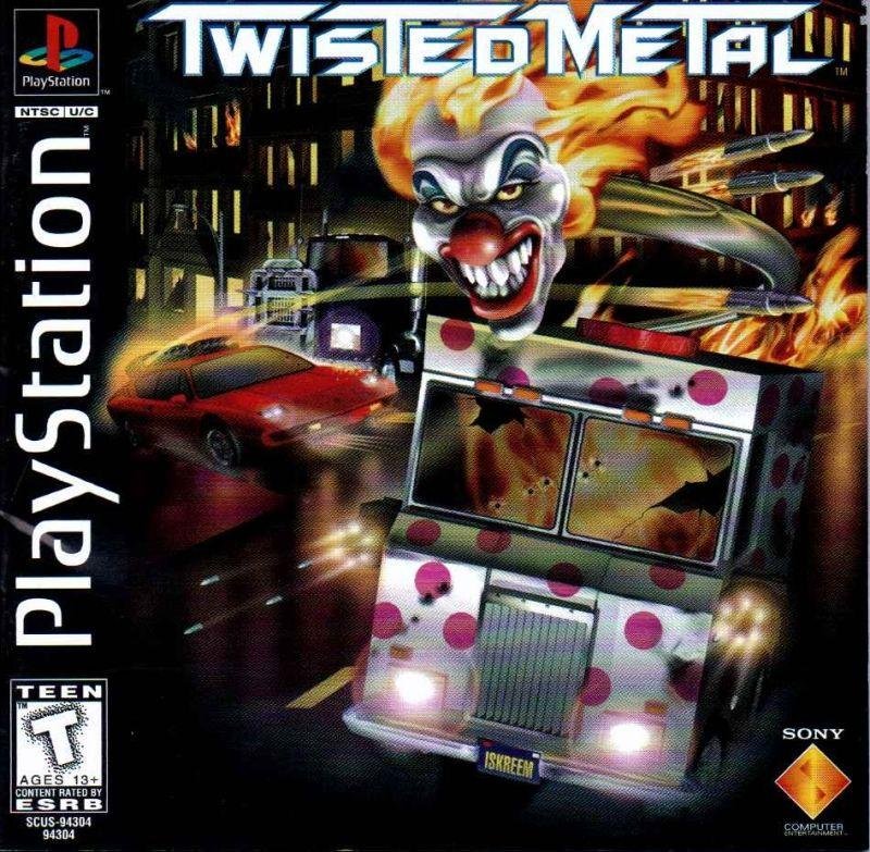 Portada de Twisted Metal (1995)