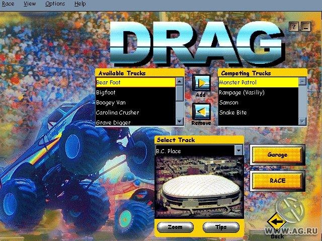 Portada de Monster Truck Madness