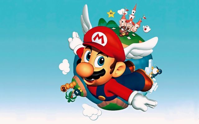 Portada de Super Mario 64