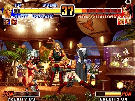 Portada de The King of Fighters '96