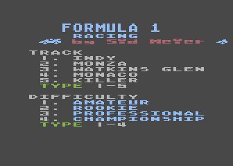 Portada de Formula 1