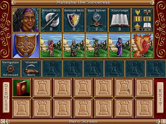 Portada de Heroes of Might and Magic 2: The Succession Wars