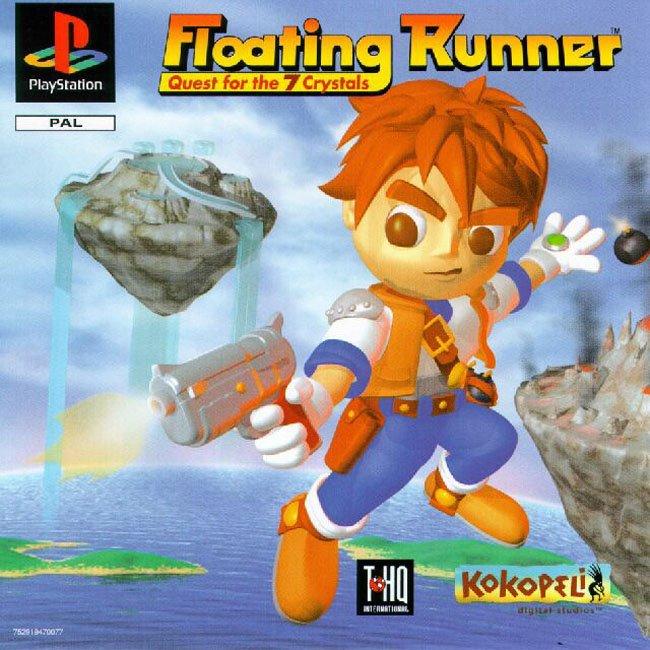 Portada de Floating Runner: Quest for the 7 Crystals