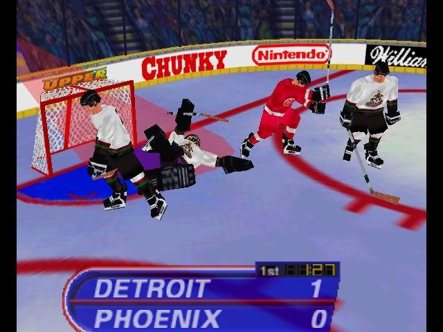 Portada de Wayne Gretzky's 3D Hockey