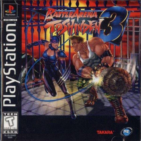 Portada de Battle Arena Toshinden 3
