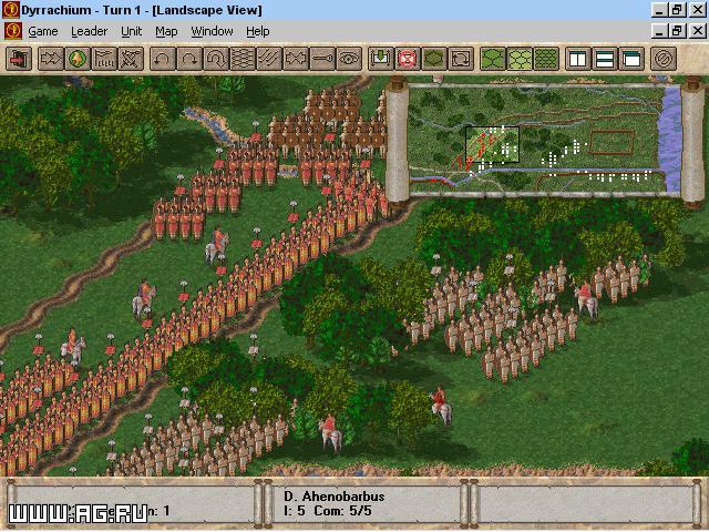 Portada de The Great Battles of Caesar