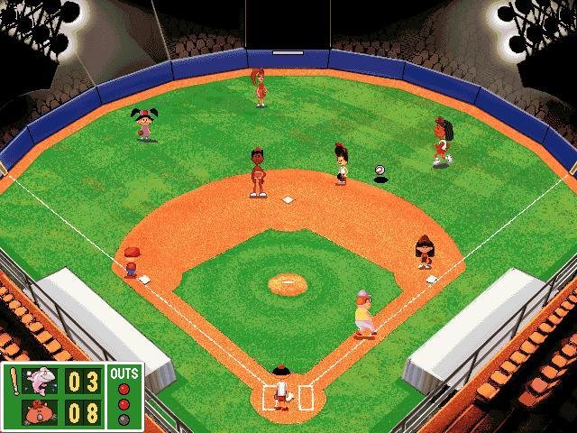 Portada de Backyard Baseball