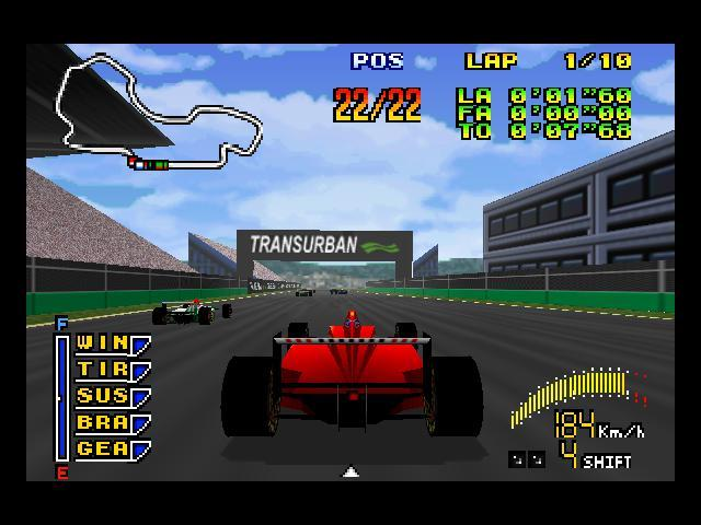 Portada de F1 Pole Position 64