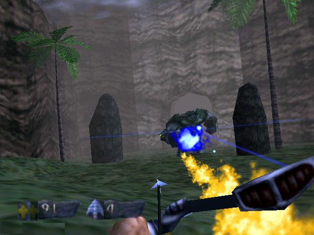 Portada de Turok: Dinosaur Hunter