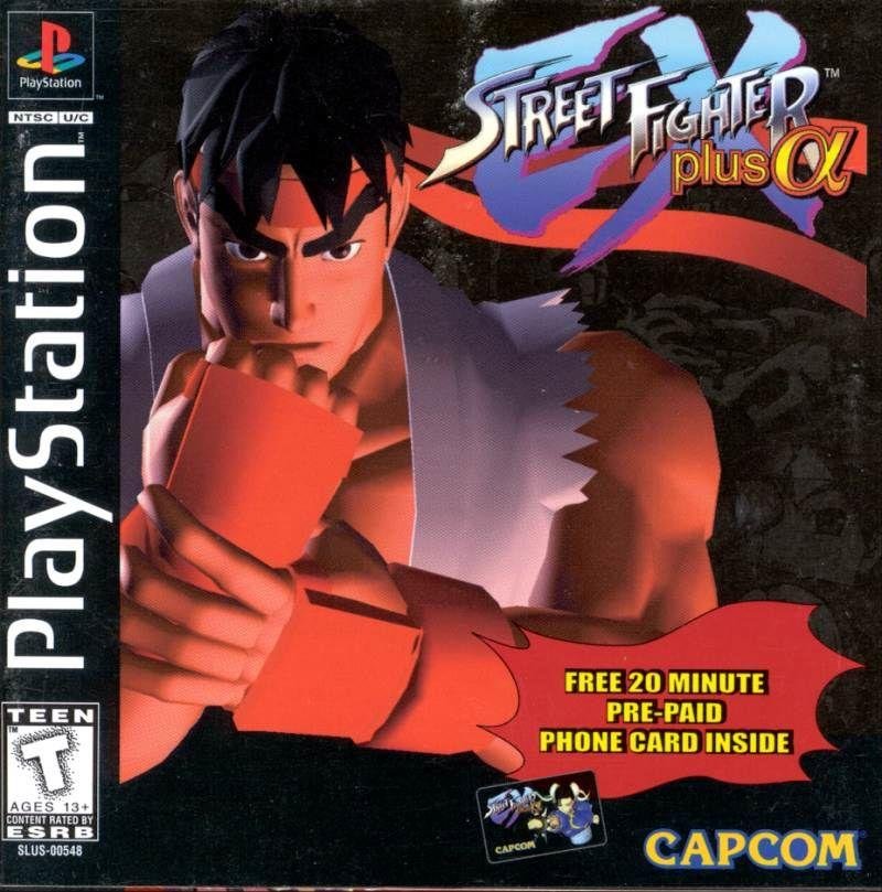 Portada de Street Fighter EX Plus α