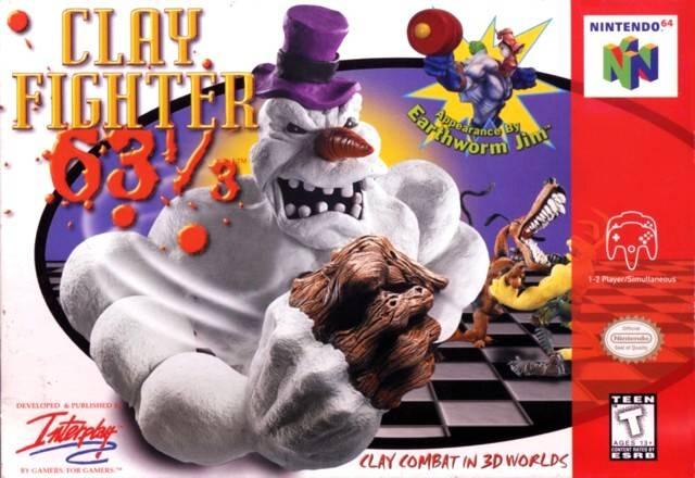 Portada de ClayFighter 63⅓