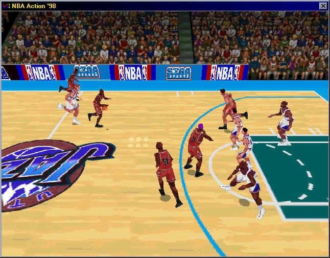 Portada de NBA Fastbreak '98