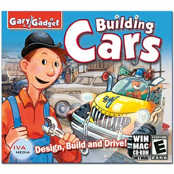 Portada de Gary Gadget Building Cars (Swedish)