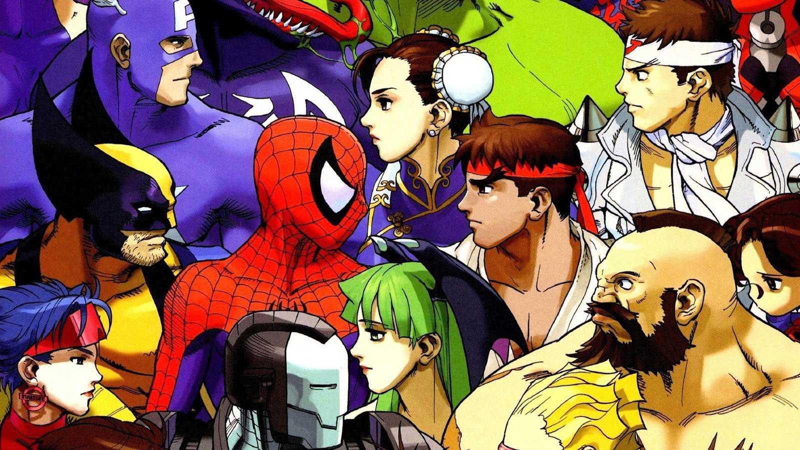 Portada de Marvel vs. Capcom: Clash of Super Heroes