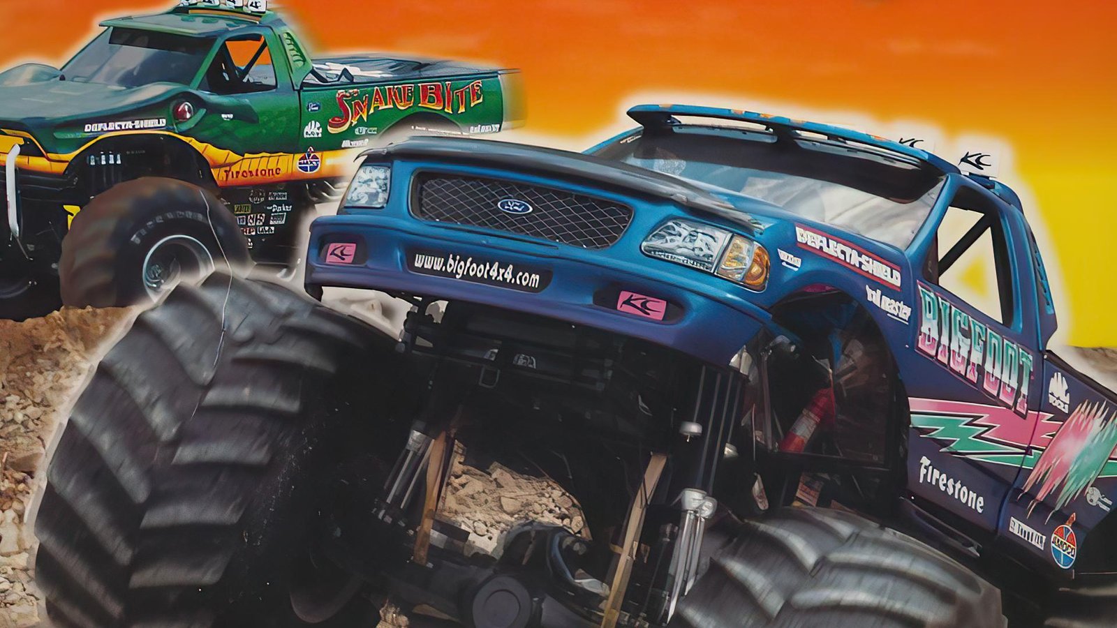 Portada de Monster Truck Madness 2