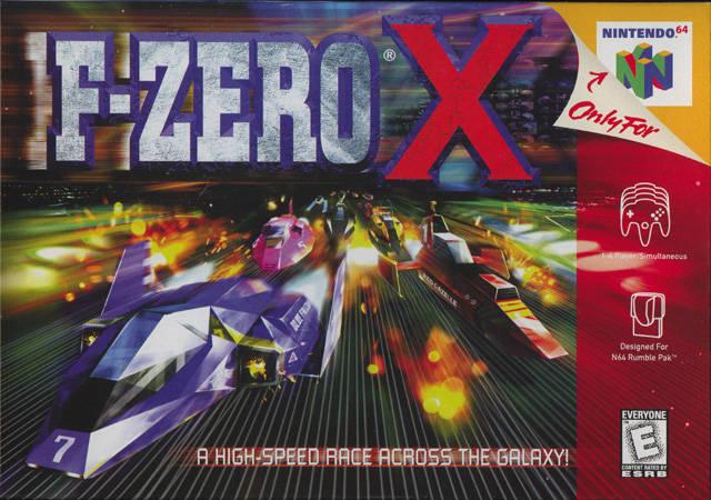 Portada de F-Zero X