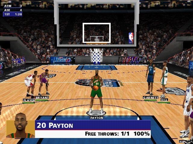 Portada de NBA Live 99