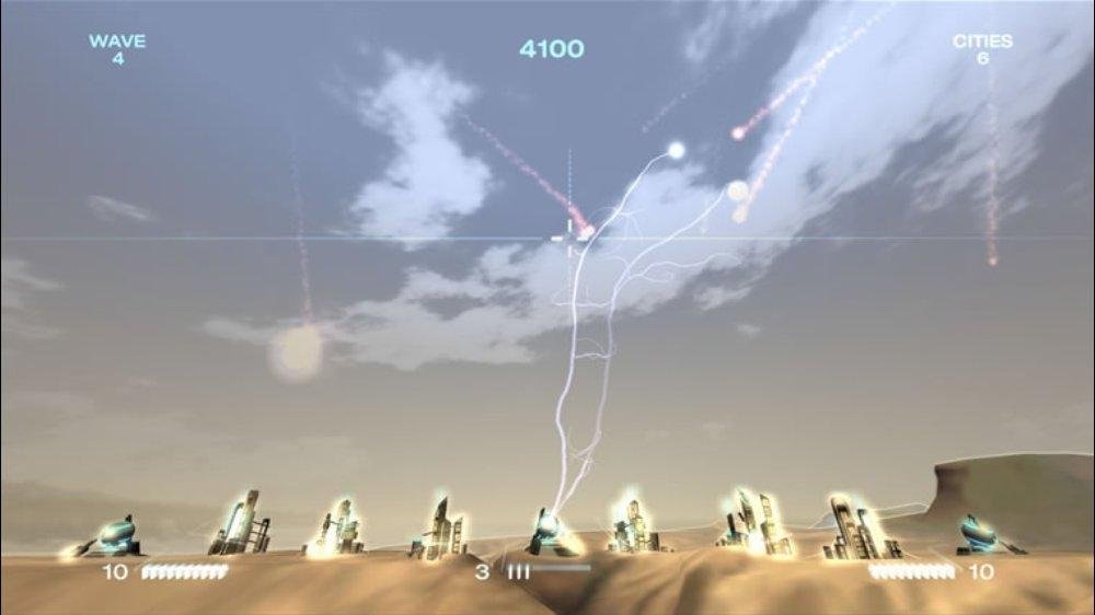 Portada de Missile Command