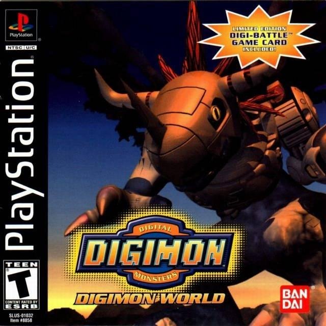 Portada de Digimon World