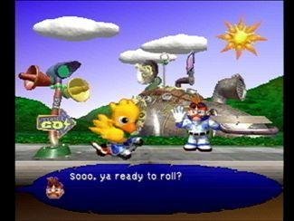 Portada de Chocobo Racing