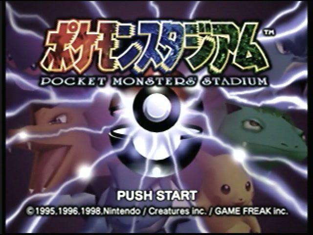 Portada de Pokémon Stadium
