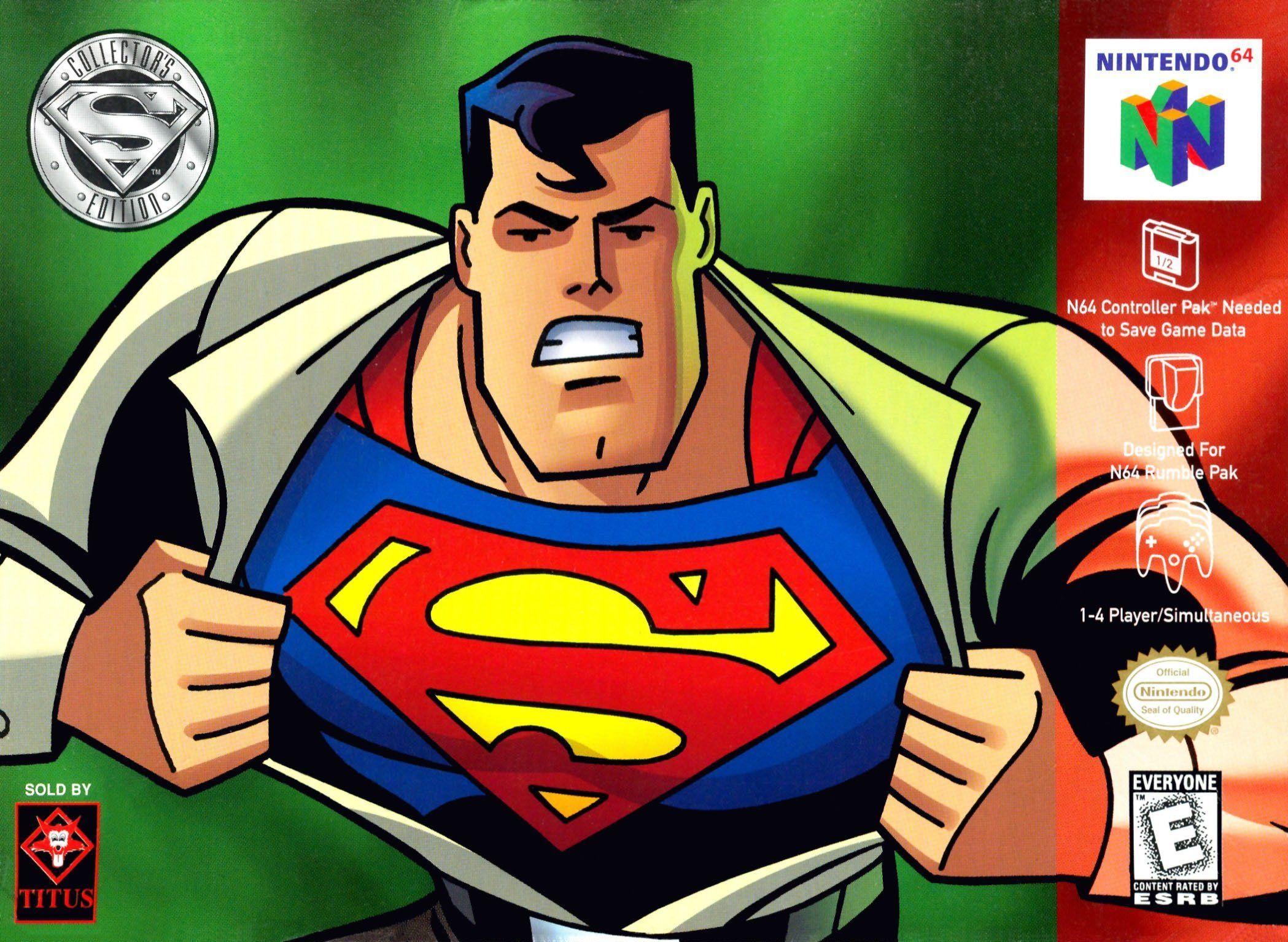 Portada de Superman: The New Adventures