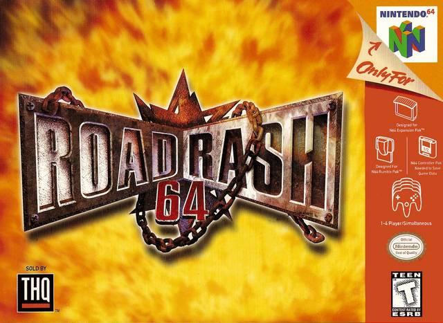 Portada de Road Rash 64
