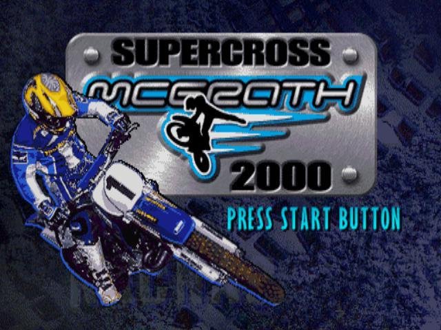 Portada de Jeremy McGrath Supercross 2000