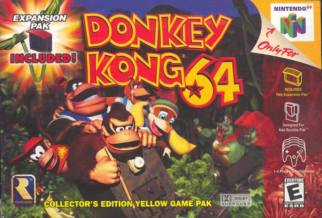 Portada de Donkey Kong 64
