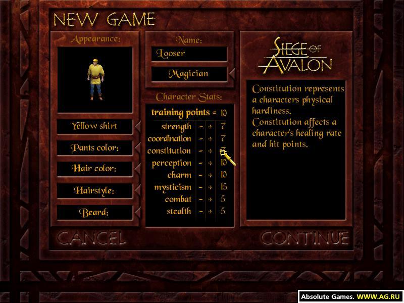 Portada de Siege of Avalon