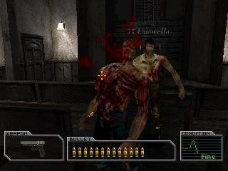 Portada de Resident Evil Survivor
