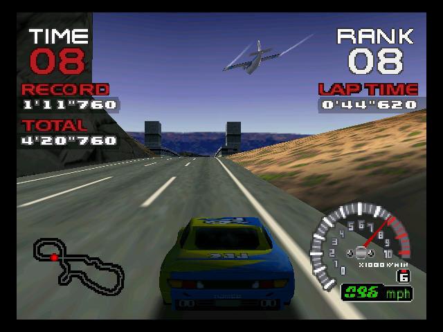 Portada de Ridge Racer 64