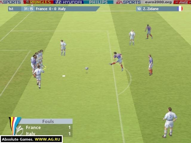 Portada de UEFA Euro 2000