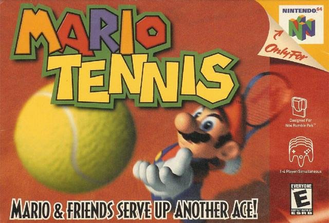 Portada de Mario Tennis (2000)